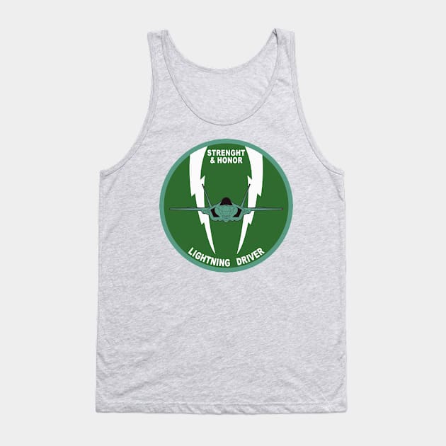 62d Fighter Squadron - F 35 Tank Top by MBK